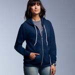 Ladies’ Full-Zip Hooded Fleece