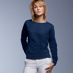 Ladies' Mid-Scoop French Terry Fleece