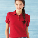 Performance® Women's Double Piqué Polo