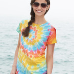 Women's 30s Ringspun Multi Pinwheel Tee