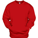 Adult Athletic Fleece Pocket Crew