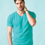 Cotton V-Neck T-Shirt