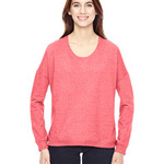 Ladies' Sunset Eco-Mock Twist Crewneck