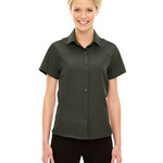 Ladies' Charge Recycled Polyester Performance Short-Sleeve Shirt