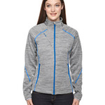 Ladies' Flux Mélange Bonded Fleece Jacket