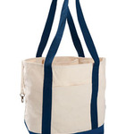 12 oz. Organic Cotton Canvas Boat Tote Bag