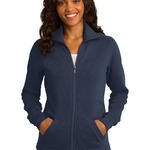 Ladies Slub Fleece Full Zip Jacket