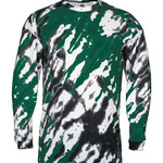 Adult Tie Dri Sublimated Long Sleeve Tee