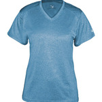 Ladies' Pro Heather V-Neck Tee