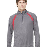 Quarter-Zip Lightweight Raglan Pullover