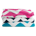 Chevron Velour Beach Towel