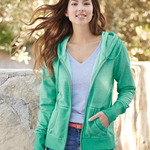 Women's Oasis Wash French Terry Hooded Full-Zip Sweatshirt