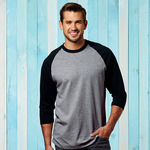 &reg; Heavy Cotton&trade; Adult 3/4-Sleeve Raglan T-Shirt