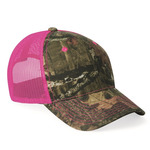 Camo Cap with Neon Mesh Back