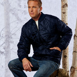 UltraClub Adult Puffy Workwear Jacket with Quilted Lining