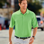 UltraClub&reg; Men's Cool & Dry 8 Star Elite Performance Interlock Polo