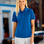 UltraClub&reg; Ladies' Cool & Dry 8 Star Elite Performance Interlock Polo