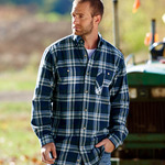 Men's Yarn-Dyed Flannel Shirt