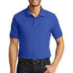 6.6 Ounce 100% Double Pique Cotton Sport Shirt