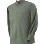 Men's Long-Sleeve Dress Twill