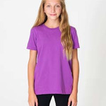 Youth Organic Fine Jersey Short Sleeve Tee