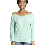 Ladies' French Terry 3/4-Sleeve Raglan