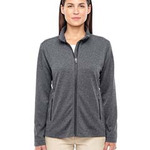 Ladies' Fairfield Herringbone Full-Zip Jacket