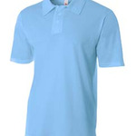 Men's Textured Polo Shirt