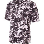 Camo 2-Button Henley Shirt