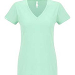 Ladies' Sueded V-Neck T-Shirt