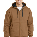 Heavyweight Full Zip Hooded Sweatshirt with Thermal Lining