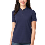 Ladies Heavyweight Cotton Pique Polo