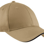 Cotton Twill Sandwich Bill Cap