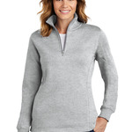 Ladies 1/4 Zip Sweatshirt