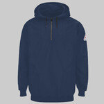 Men's Flame Resistant Quarter-Zip Hooded Sweatshirt