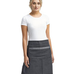 Domain Contrast Denim Waist Apron