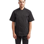 Unisex Short Sleeve Recycled Chef Coat