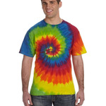 Unisex Multi-Color Tie-Dyed T-Shirt
