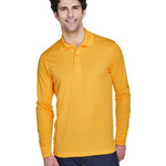 Men's Pinnacle Performance Long Sleeve Piqué Polo