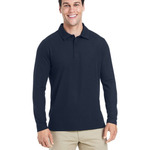 Men's Fusion ChromaSoft™ Long Sleeve Pique Polo