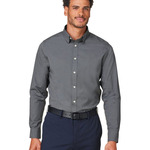 Men's CrownLux Performance® Spencer Poplin Dress Shirt