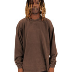 Unisex Max Heavyweight Garment-Dyed Long Sleeve Tee
