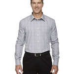 Men's Crown Collection® Glen Plaid Woven Dress Shirt