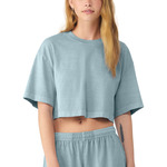 Women's Heavyweight Garment Dyed Cropped Tee