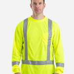 Men's Tall Hi-Vis Class 3 Performance T-Shirt