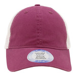 Women's Peached Twill Mesh Back Cap