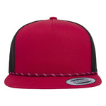 Classic Five-Panel Trucker Rope Cap