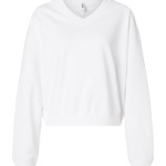 Women's French Terry V-Neck Sweatshirt