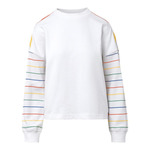 Women's Mood & Vibe™ Shira Striped Crewneck Sweatshirt