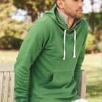 Men's Triblend Fleece Hooded Sweatshirt